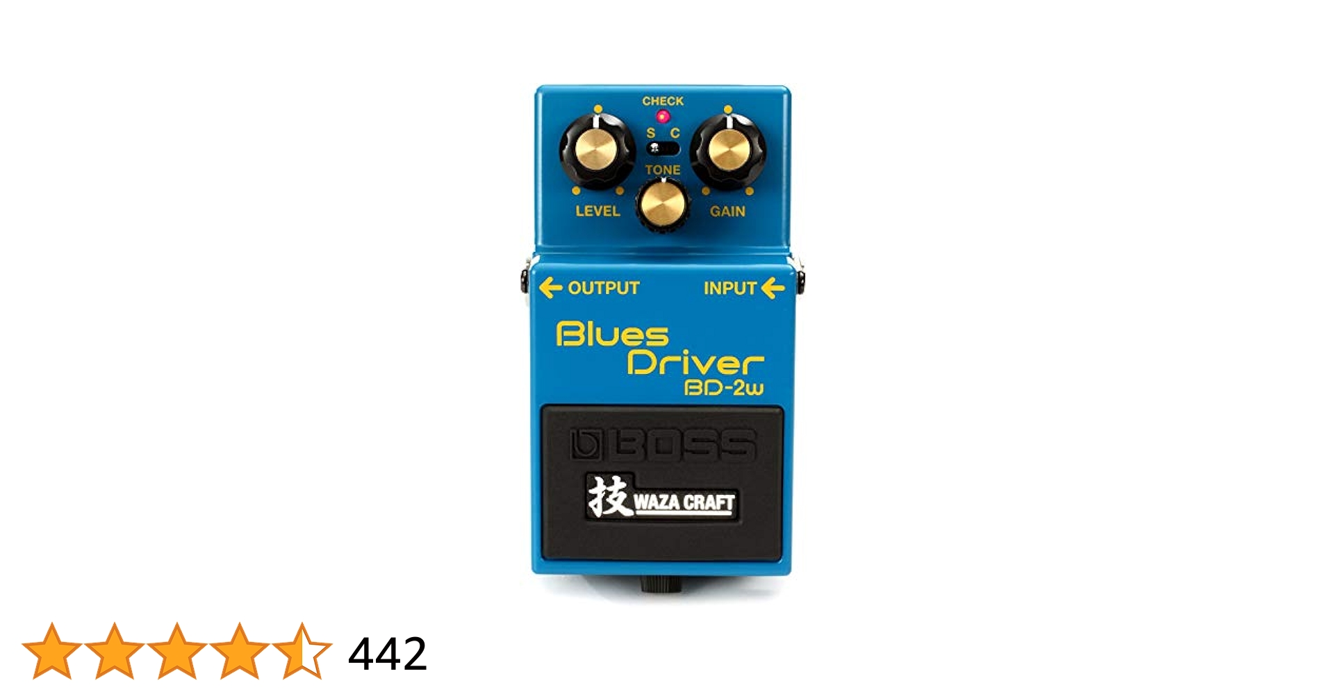 BOSS BD-2 Blues Driverボス ブルースドライバー BOSS 【BOSS×IKEBEコラボ：アクリルキーホルダープレゼント